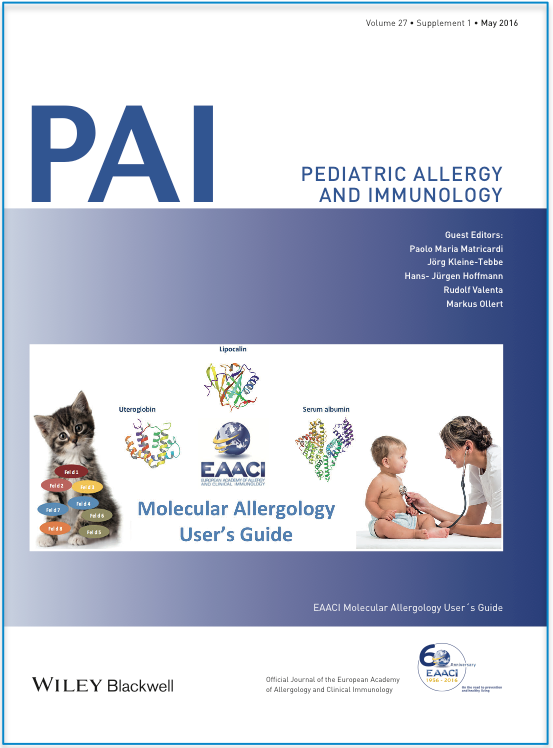 EAACI Molecular Allergology User´s Guide (MAUG) 2016